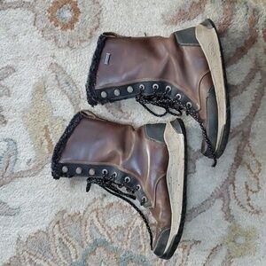Chaco Borealis tall waterproof leather lined boots